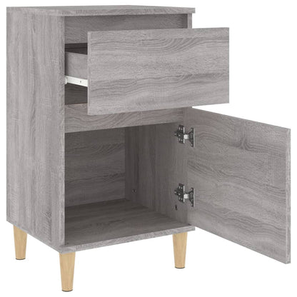 vidaXL Bedside Cabinet Grey Sonoma 40x35x70 cm