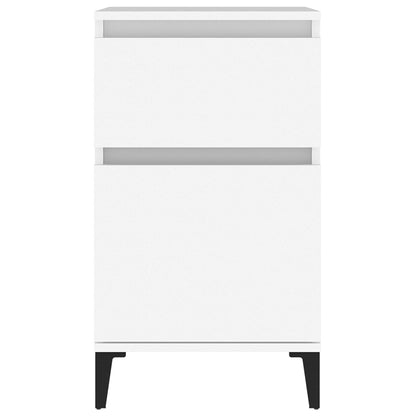 vidaXL Bedside Cabinet White 40x35x70 cm