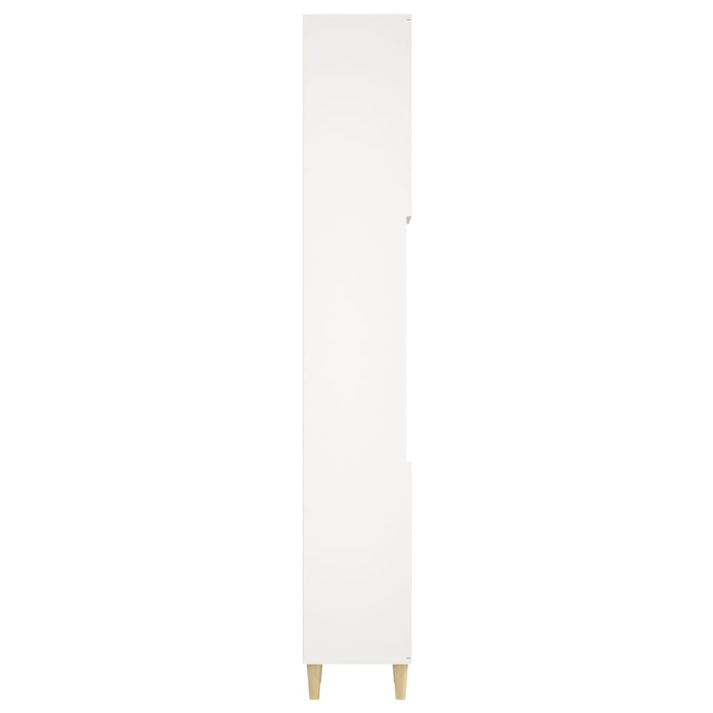 vidaXL Bathroom Cabinet White 30x30x190 cm Engineered Wood