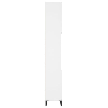 vidaXL Bathroom Cabinet White 30x30x190 cm Engineered Wood