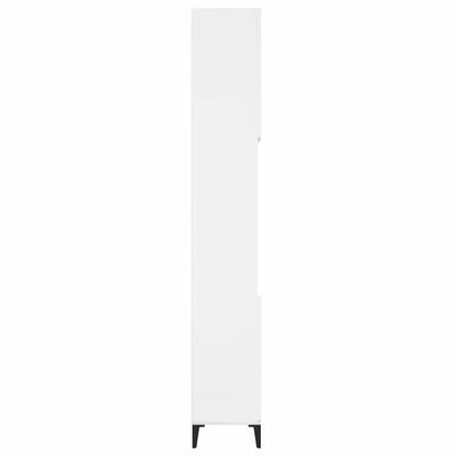 vidaXL Bathroom Cabinet White 30x30x190 cm Engineered Wood