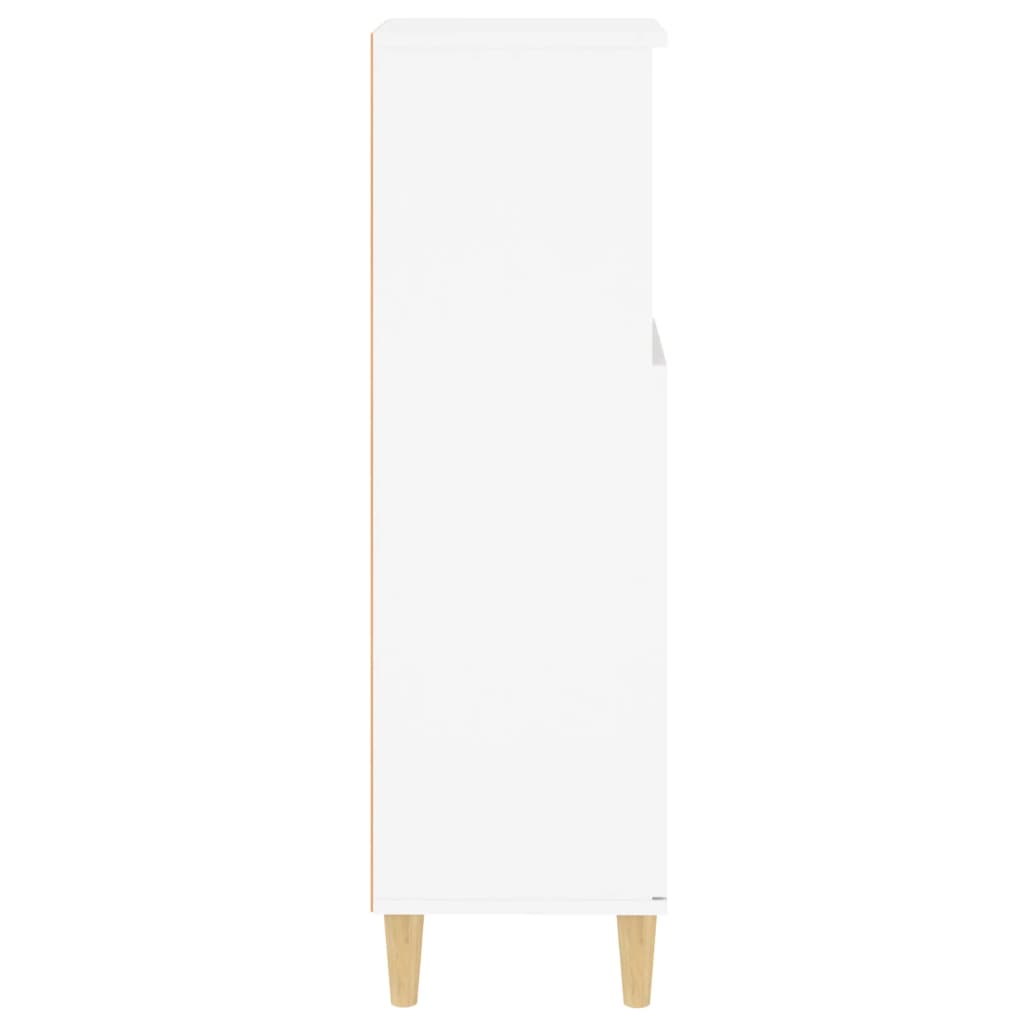 vidaXL Bathroom Cabinet White 30x30x100 cm Engineered Wood