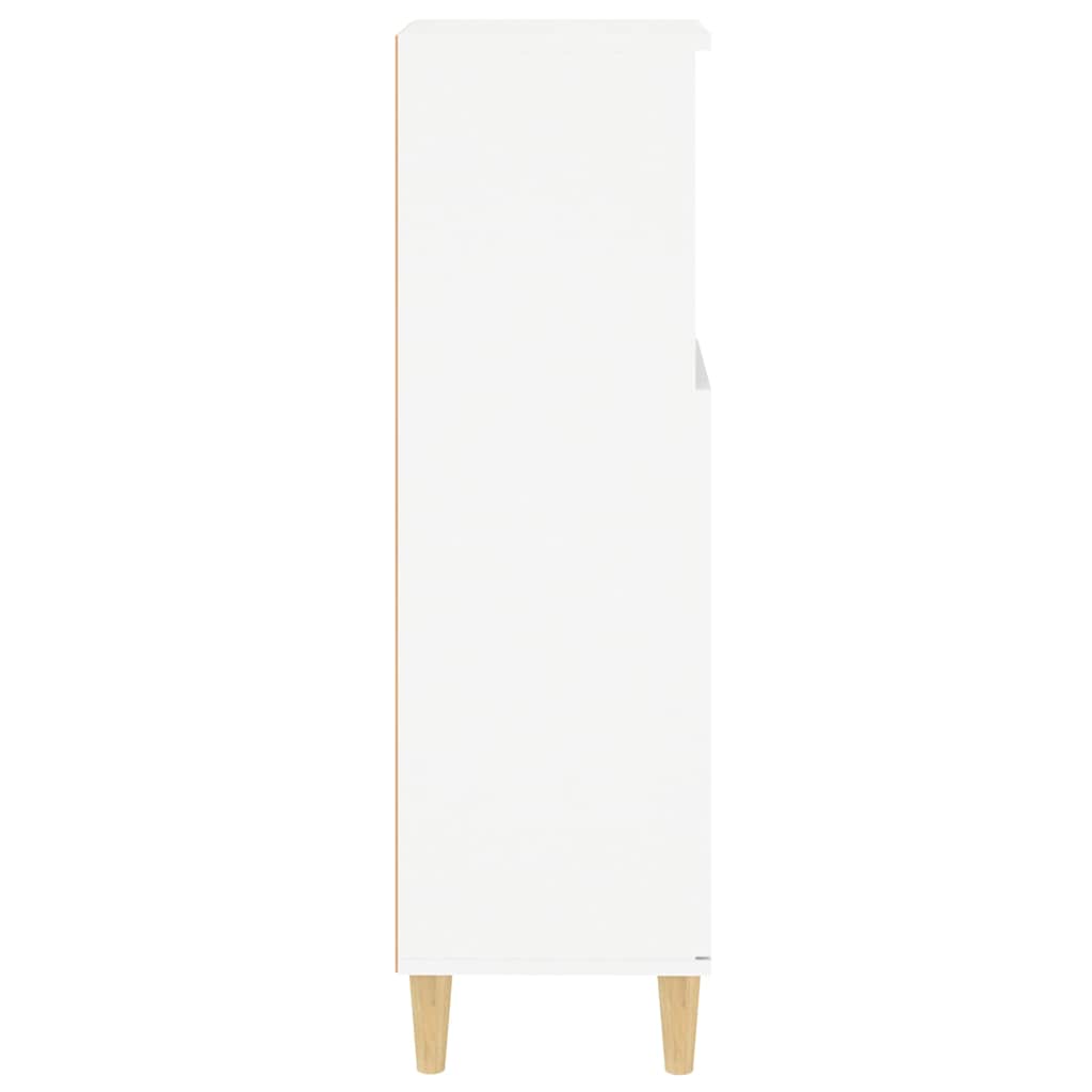 vidaXL Bathroom Cabinet White 30x30x100 cm Engineered Wood