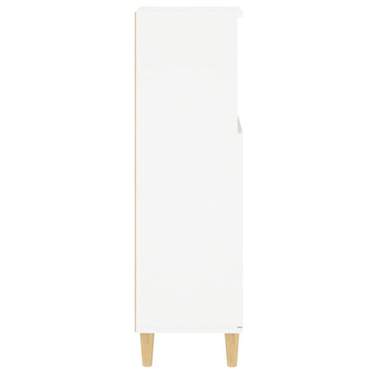 vidaXL Bathroom Cabinet White 30x30x100 cm Engineered Wood