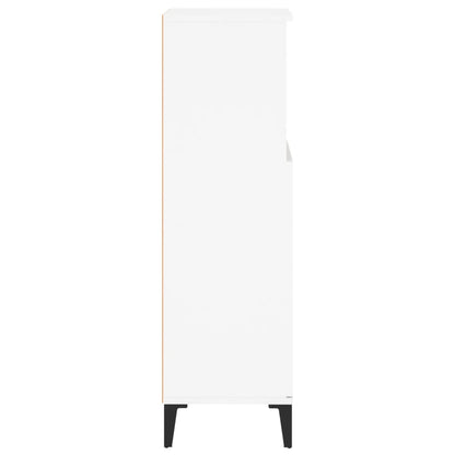 vidaXL Bathroom Cabinet White 30x30x100 cm Engineered Wood