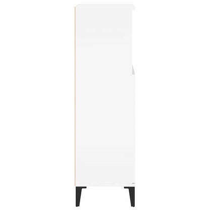 vidaXL Bathroom Cabinet White 30x30x100 cm Engineered Wood