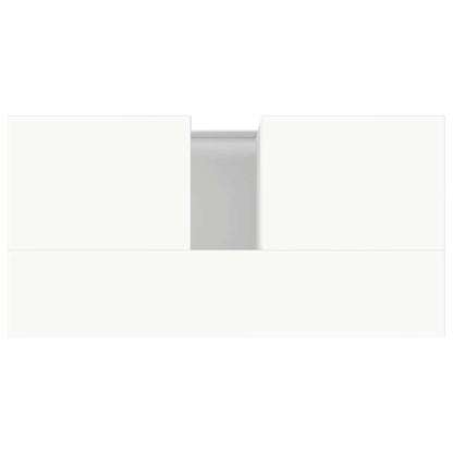 vidaXL Bathroom Cabinet | White | Engineered wood | Medium | Bathroom Cabinet