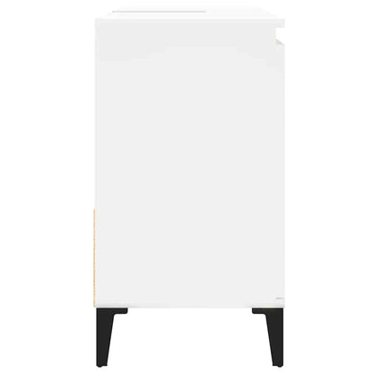 vidaXL Bathroom Cabinet White 65x33x60 cm Engineered Wood