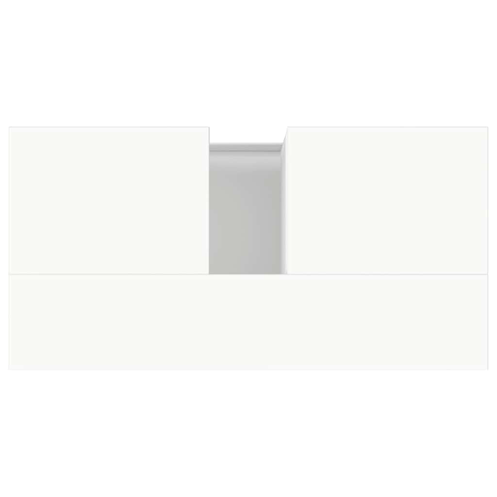 vidaXL Bathroom Cabinet White 65x33x60 cm Engineered Wood