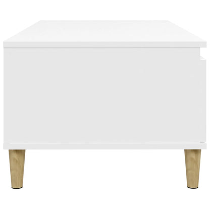 vidaXL Coffee Table White 90x50x36.5 cm Engineered Wood