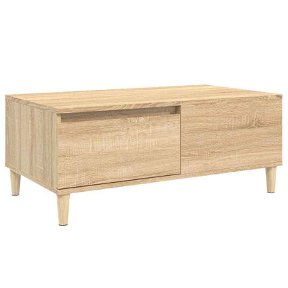 vidaXL Coffee Table Sonoma Oak 90x50x36,5 cm Engineered Wood