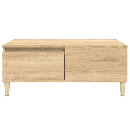 vidaXL Coffee Table Sonoma Oak 90x50x36,5 cm Engineered Wood