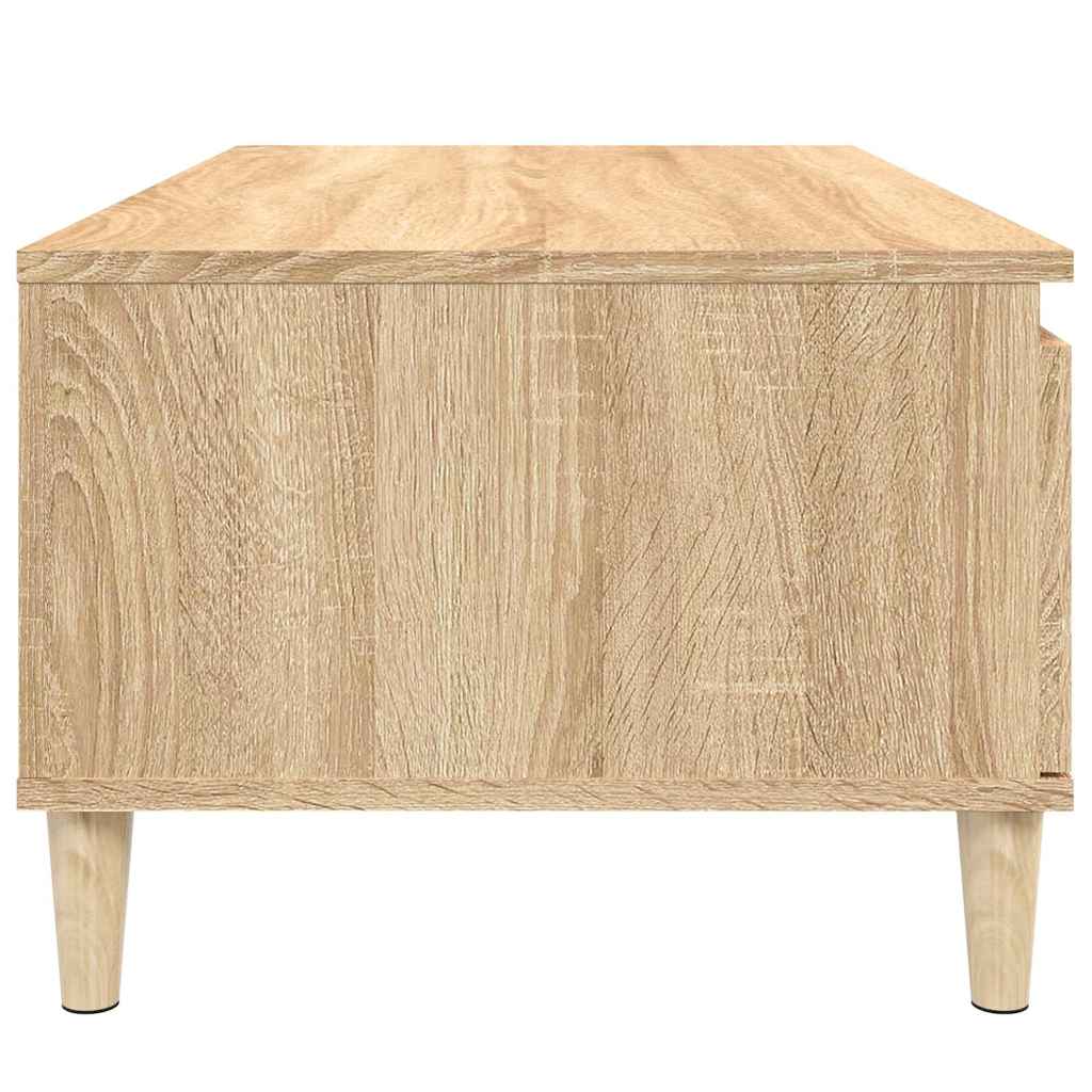 vidaXL Coffee Table Sonoma Oak 90x50x36,5 cm Engineered Wood