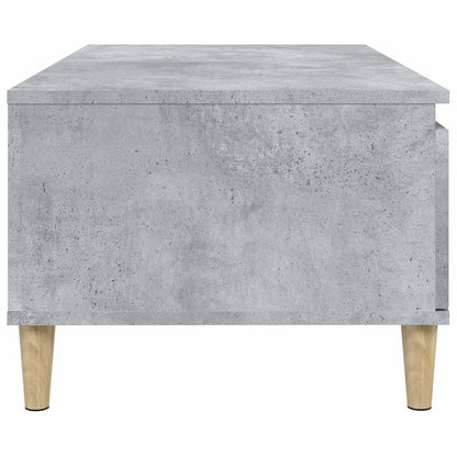 vidaXL Coffee Table Concrete Grey 90x50x36,5 cm Engineered Wood