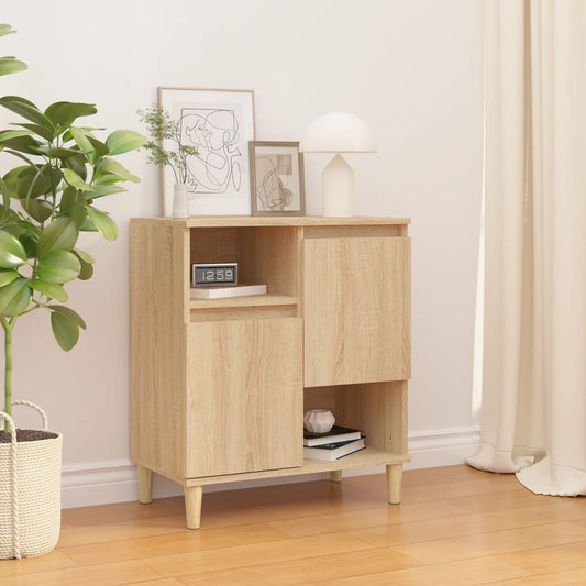 vidaXL Sideboard Sonoma Oak 60x35x70 cm Engineered Wood