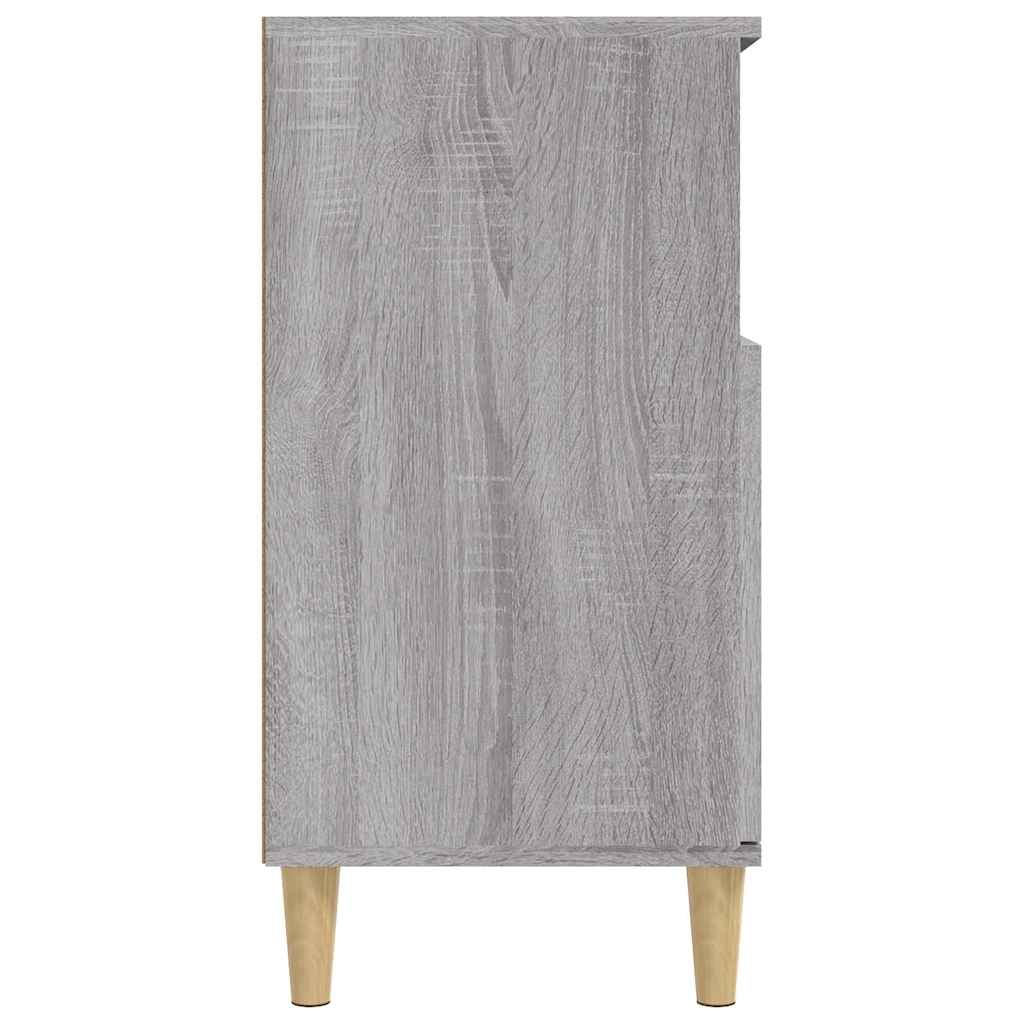 vidaXL Sideboard Grey Sonoma 60x35x70 cm Engineered Wood