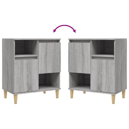 vidaXL Sideboard Grey Sonoma 60x35x70 cm Engineered Wood