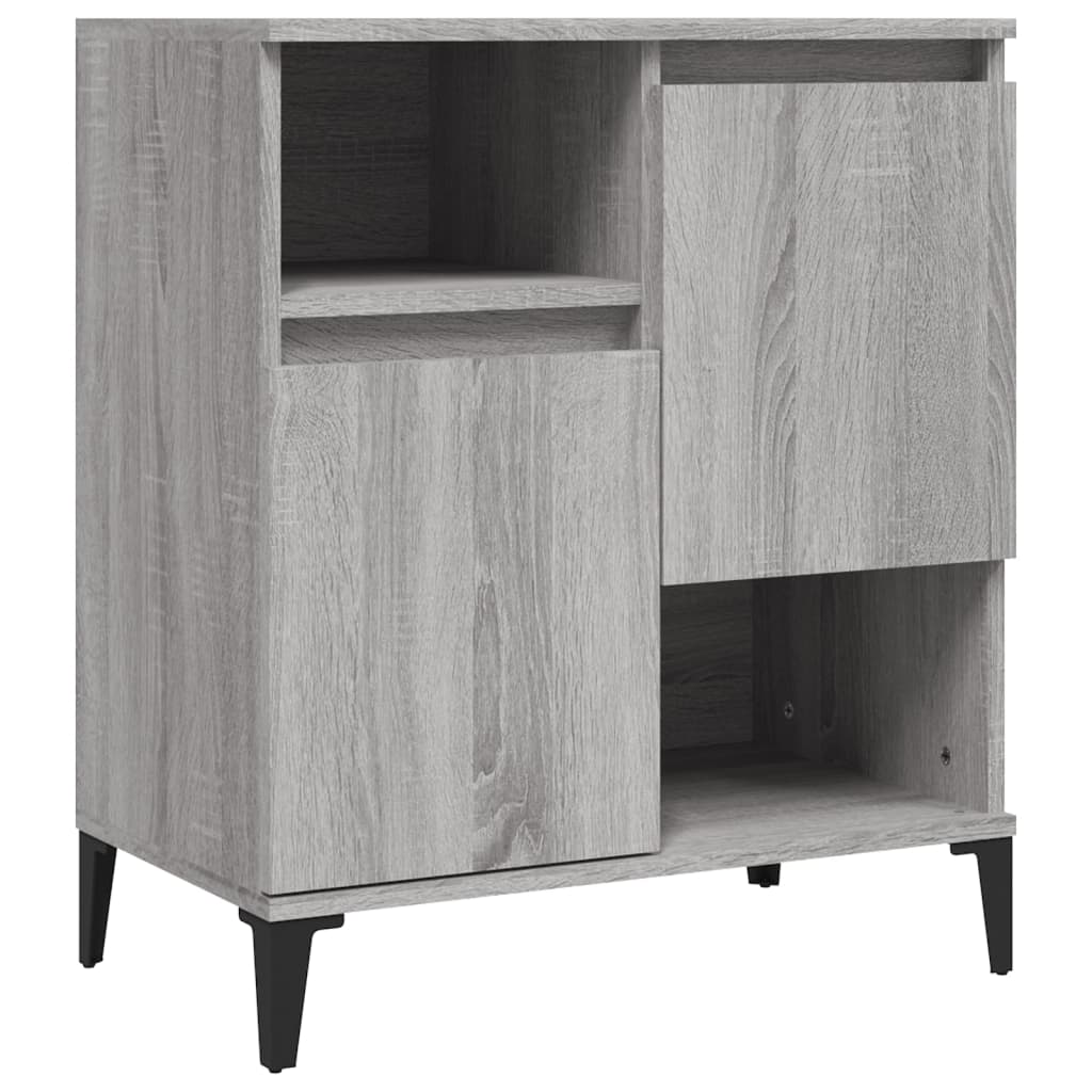 vidaXL Sideboard Grey Sonoma 60x35x70 cm Engineered Wood