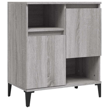 vidaXL Sideboard Grey Sonoma 60x35x70 cm Engineered Wood