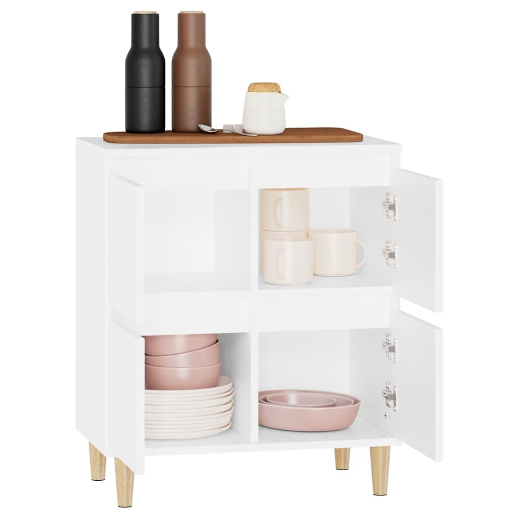 vidaXL Sideboard White 60x35x70 cm Engineered Wood