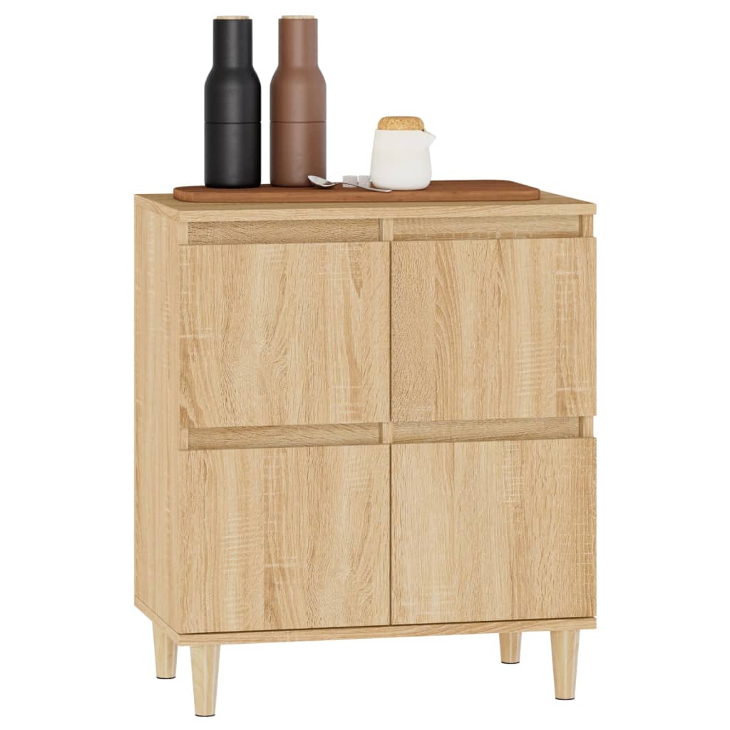 vidaXL Sideboard Sonoma Oak 60x35x70 cm Engineered Wood
