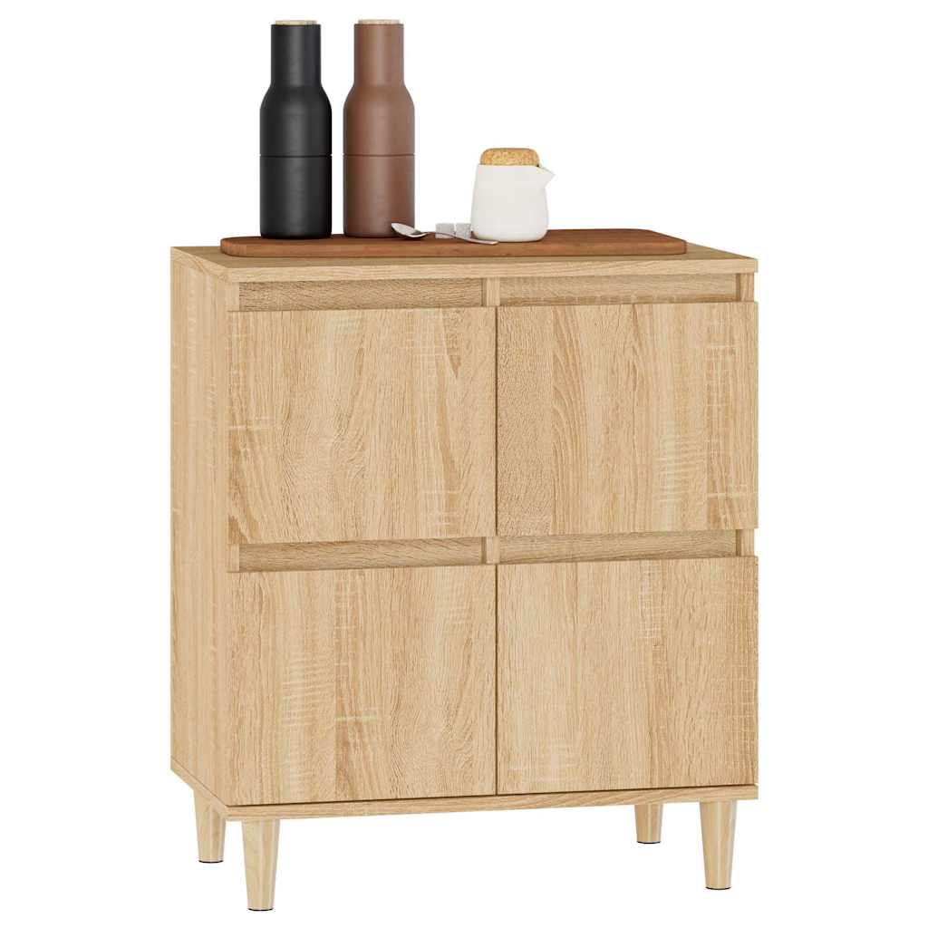vidaXL Sideboard Sonoma Oak 60x35x70 cm Engineered Wood