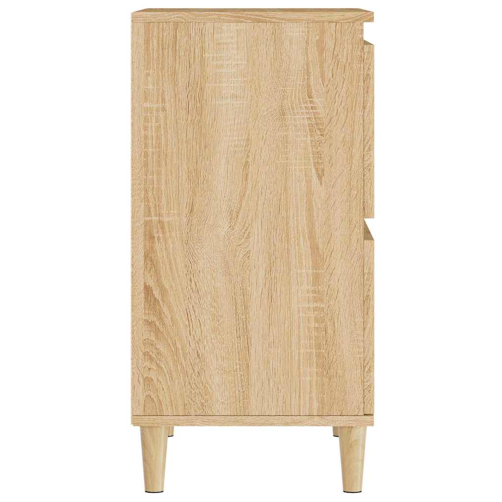 vidaXL Sideboard Sonoma Oak 60x35x70 cm Engineered Wood
