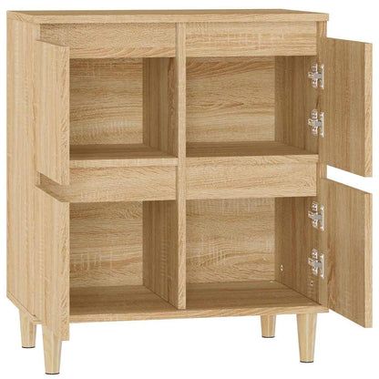 vidaXL Sideboard Sonoma Oak 60x35x70 cm Engineered Wood