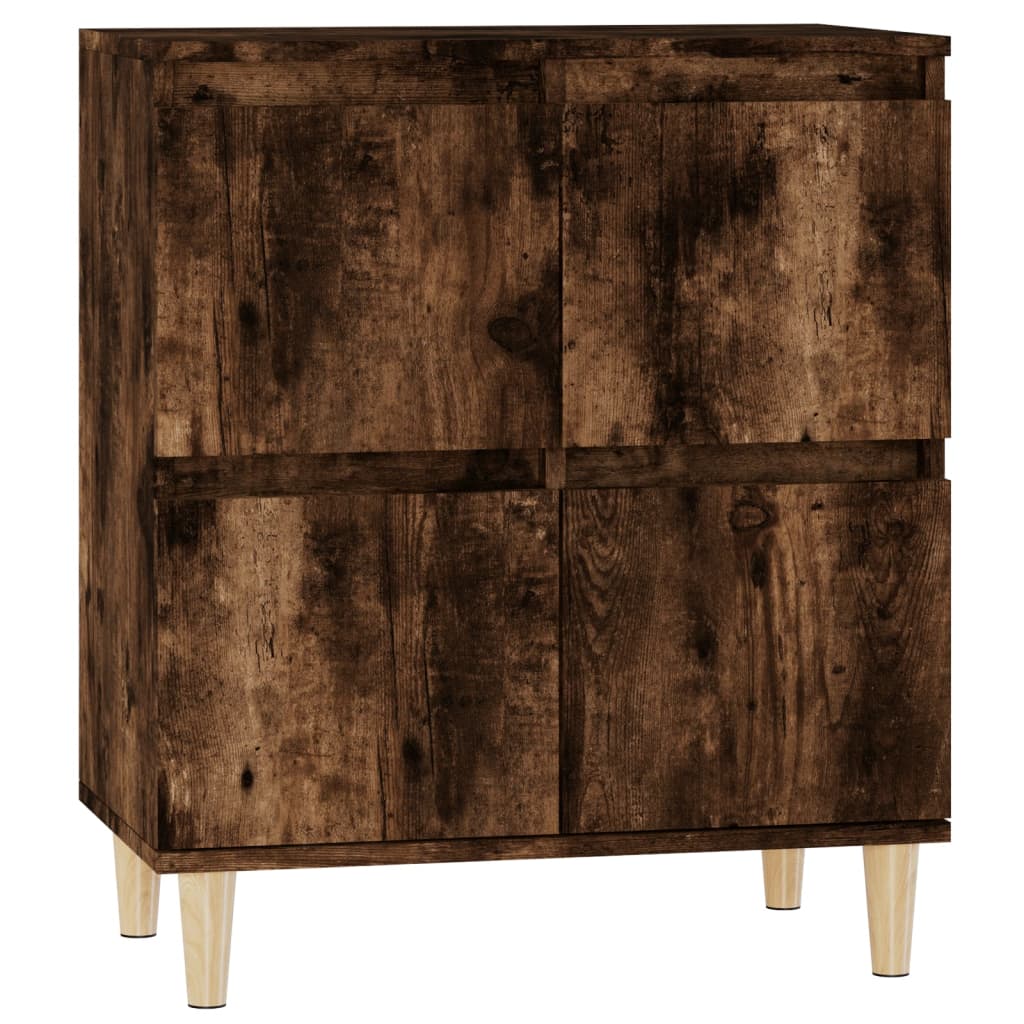 vidaXL Sideboard Smoked Oak 60x35x70 cm Engineered Wood