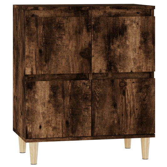 vidaXL Sideboard Smoked Oak 60x35x70 cm Engineered Wood