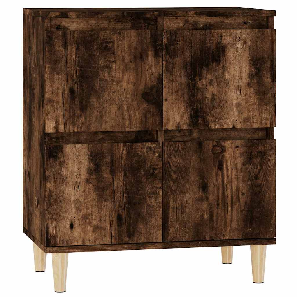 vidaXL Sideboard Smoked Oak 60x35x70 cm Engineered Wood