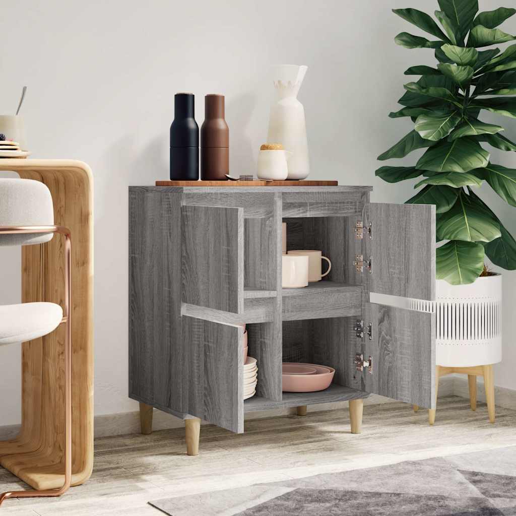 vidaXL Sideboard Grey Sonoma 60x35x70 cm Engineered Wood