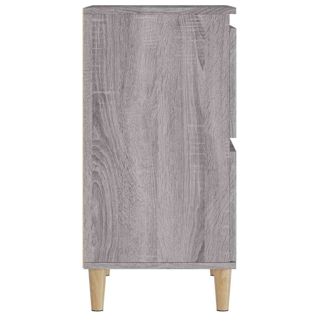 vidaXL Sideboard Grey Sonoma 60x35x70 cm Engineered Wood