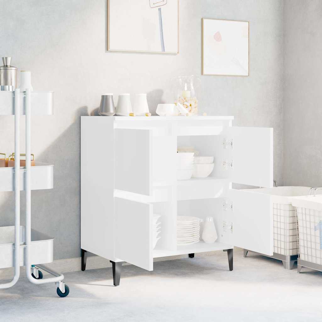 vidaXL Sideboard White 60x35x70 cm Engineered Wood