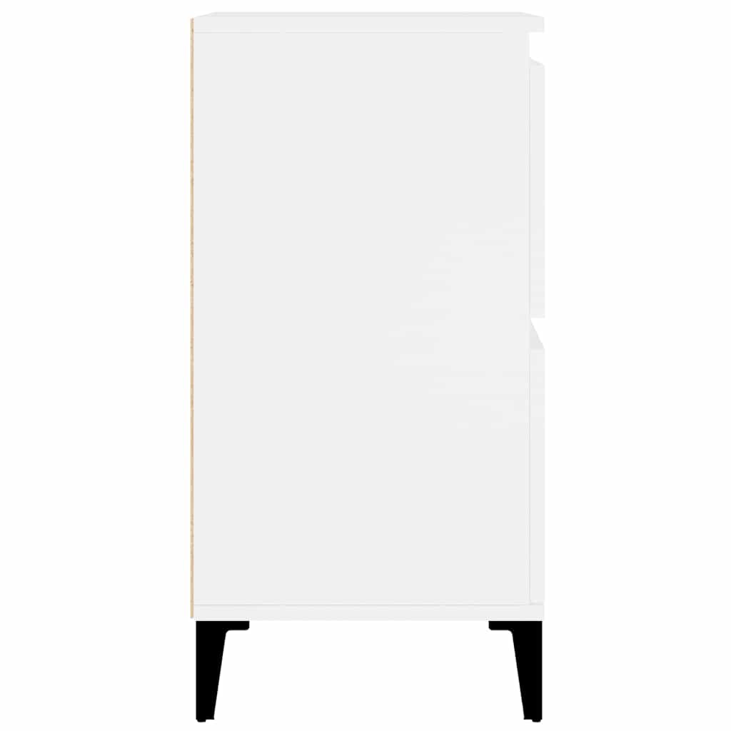 vidaXL Sideboard White 60x35x70 cm Engineered Wood