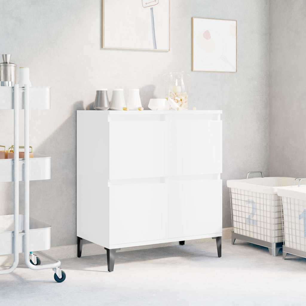 vidaXL Sideboard White 60x35x70 cm Engineered Wood