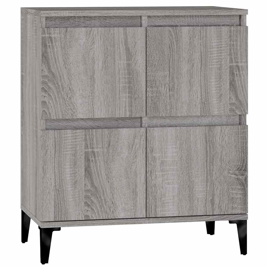 vidaXL Sideboard Grey Sonoma 60x35x70 cm Engineered Wood