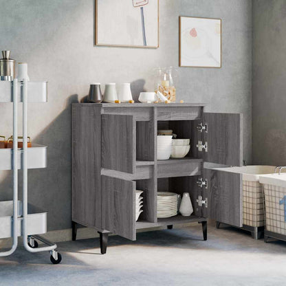 vidaXL Sideboard Grey Sonoma 60x35x70 cm Engineered Wood