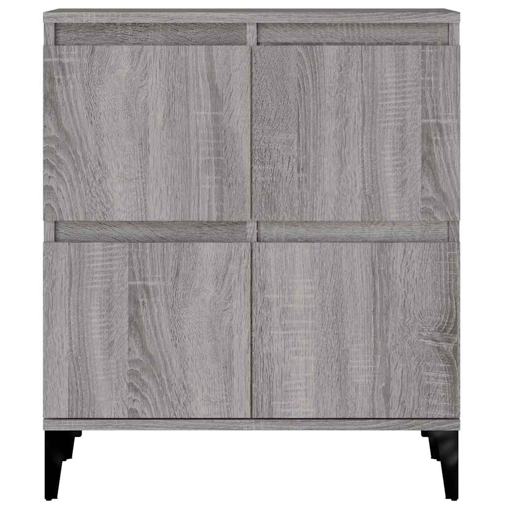 vidaXL Sideboard Grey Sonoma 60x35x70 cm Engineered Wood
