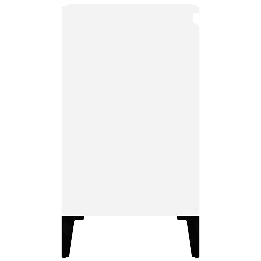 vidaXL Sink Cabinet White 58x33x60 cm Engineered Wood