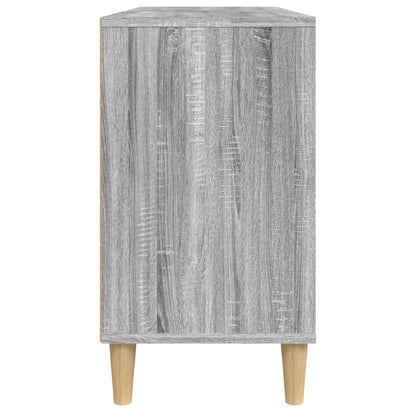 vidaXL Sink Cabinet Grey Sonoma 80x33x60 cm Engineered Wood