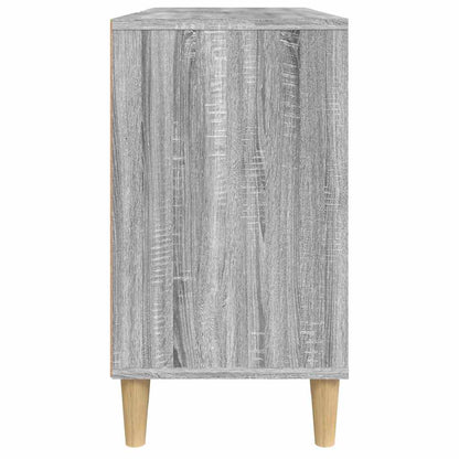 vidaXL Sink Cabinet Grey Sonoma 80x33x60 cm Engineered Wood