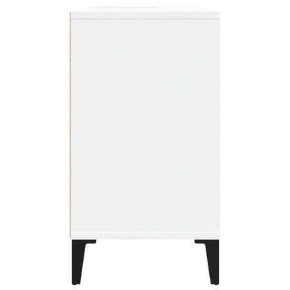 vidaXL Sink Cabinet White 80x33x60 cm Engineered Wood