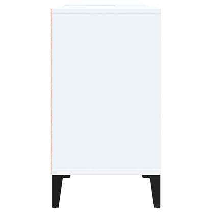 vidaXL Sink Cabinet White 80x33x60 cm Engineered Wood