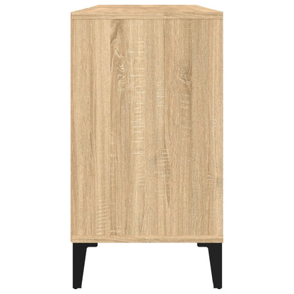 vidaXL Sink Cabinet Sonoma Oak 80x33x60 cm Engineered Wood
