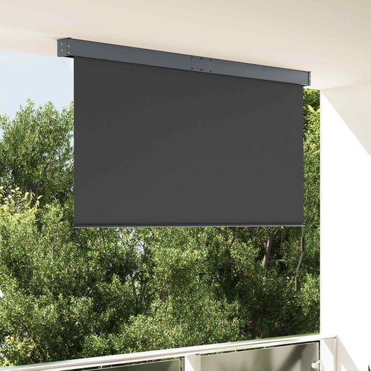 vidaXL Roller Blind Anthracite 180 x 250 cm Fabric and Aluminum