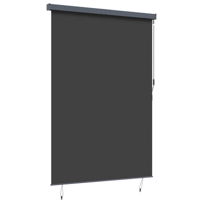 vidaXL Roller Blind Anthracite 180 x 250 cm Fabric and Aluminum