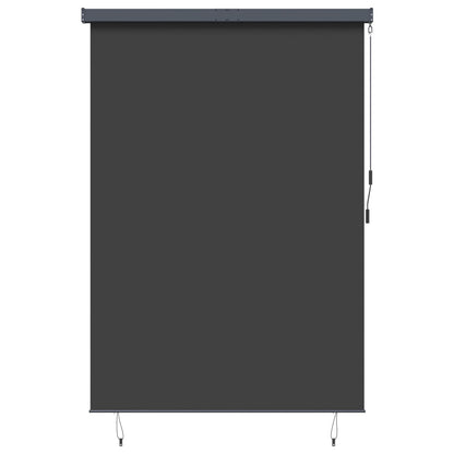 vidaXL Roller Blind Anthracite 180 x 250 cm Fabric and Aluminum