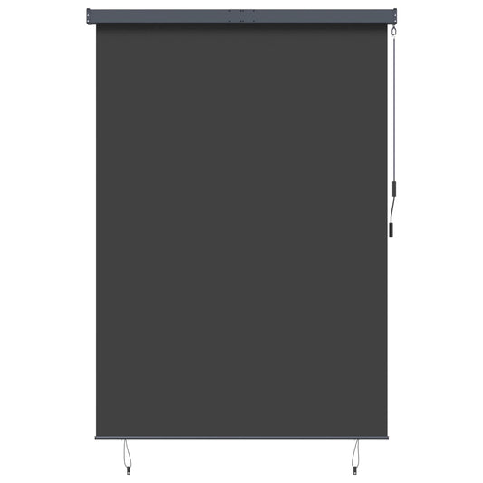 vidaXL Roller Blind Anthracite 180 x 250 cm Fabric and Aluminum