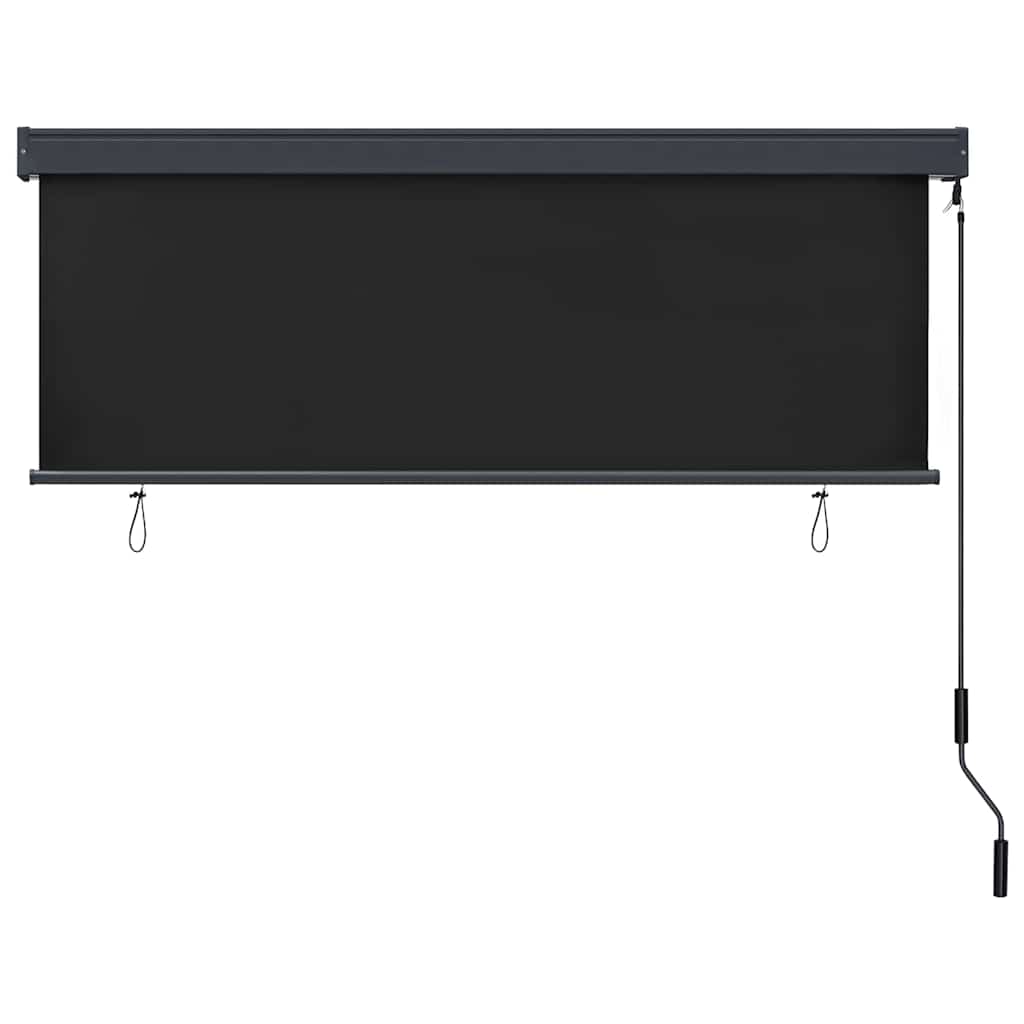 vidaXL Roller Blind Anthracite 180 x 250 cm Fabric and Aluminum